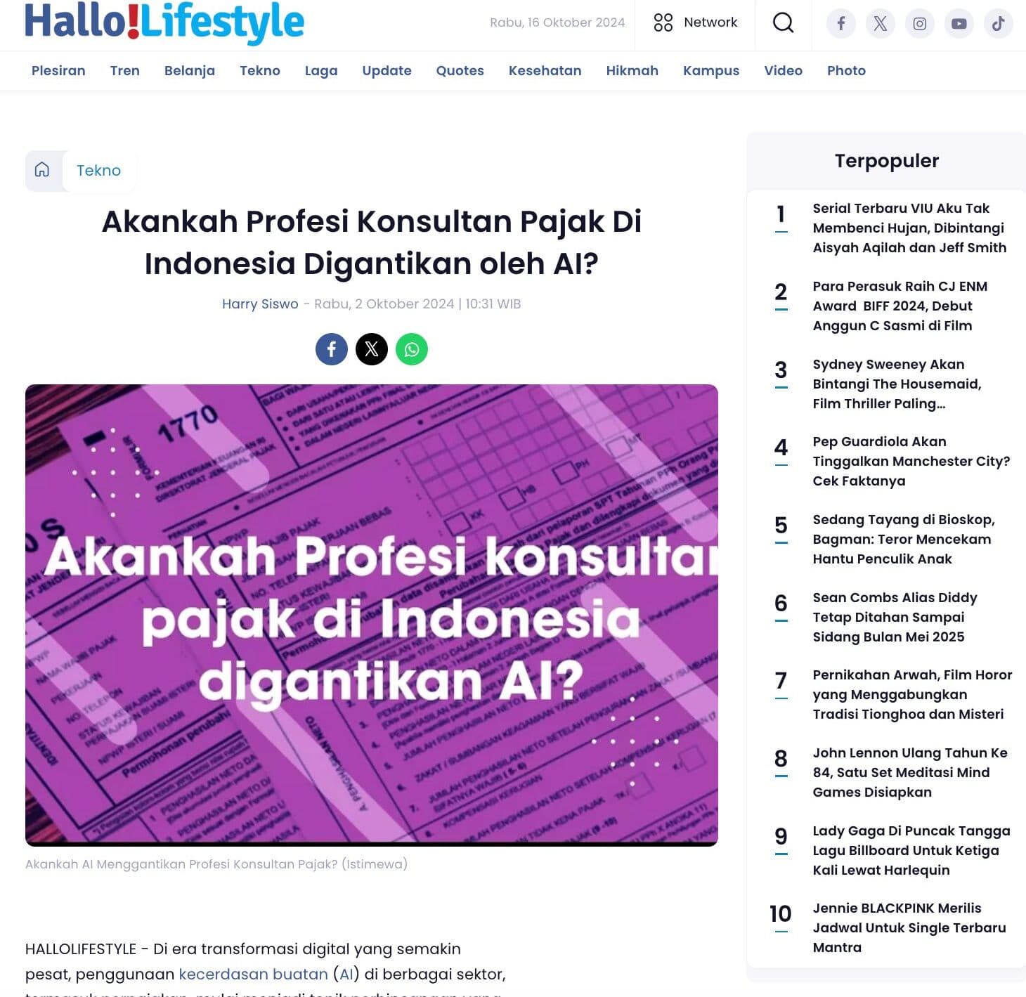 Liputan media 1